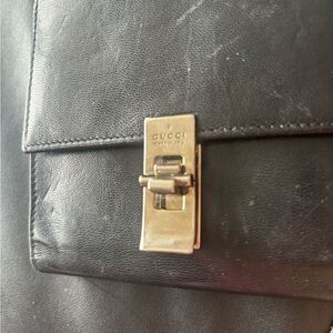 Gucci logo wallet coin purse money accessory check book id credit card holder